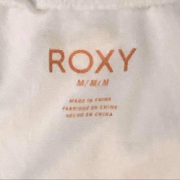 White Roxy Swim Bottoms - Picture 4 of 4